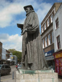 statue of George Abbot in Guildford